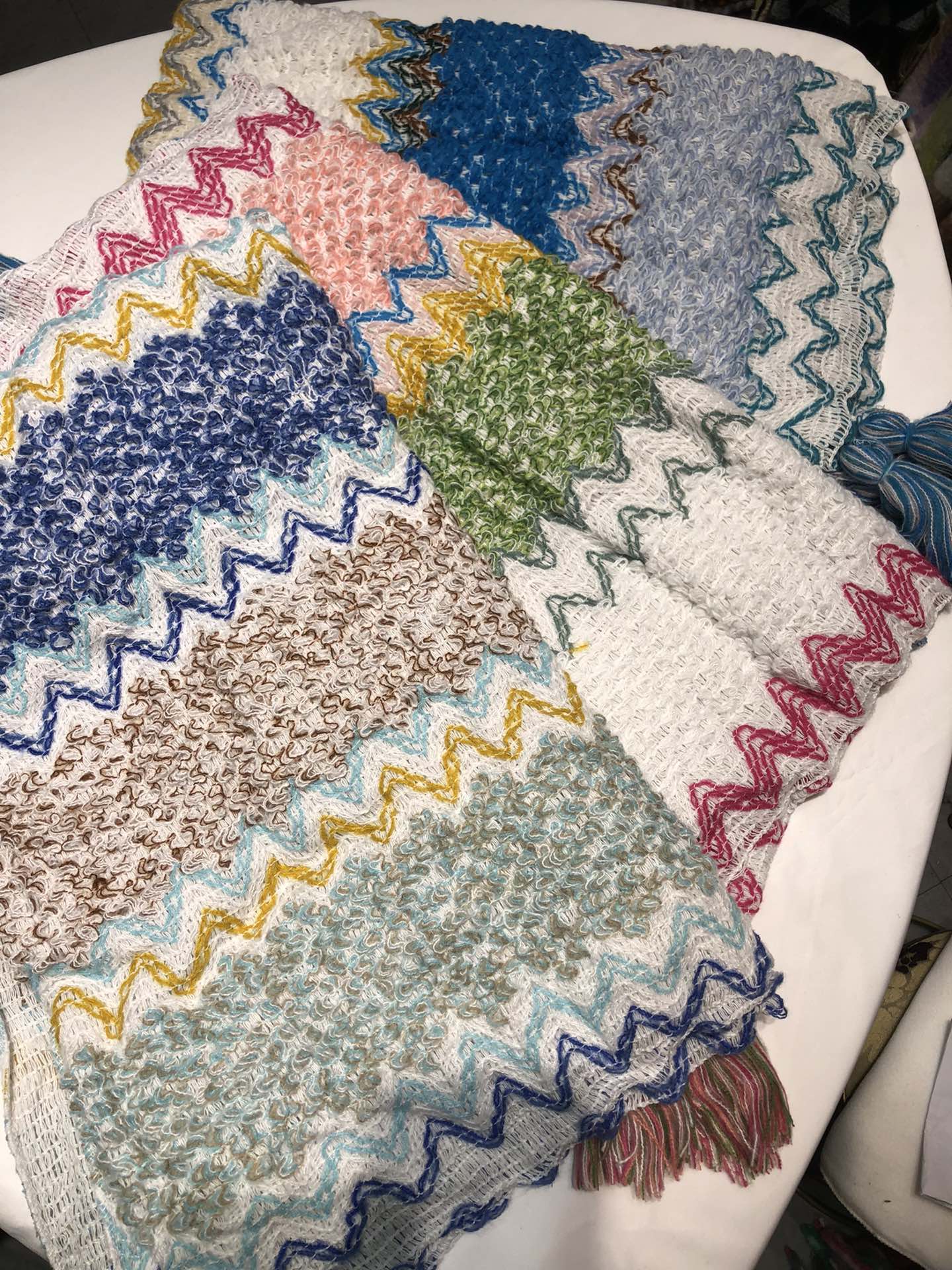Cross-border scarf wholesale e-commerce live-streaming supply chain, ethnic style shawls pic 9