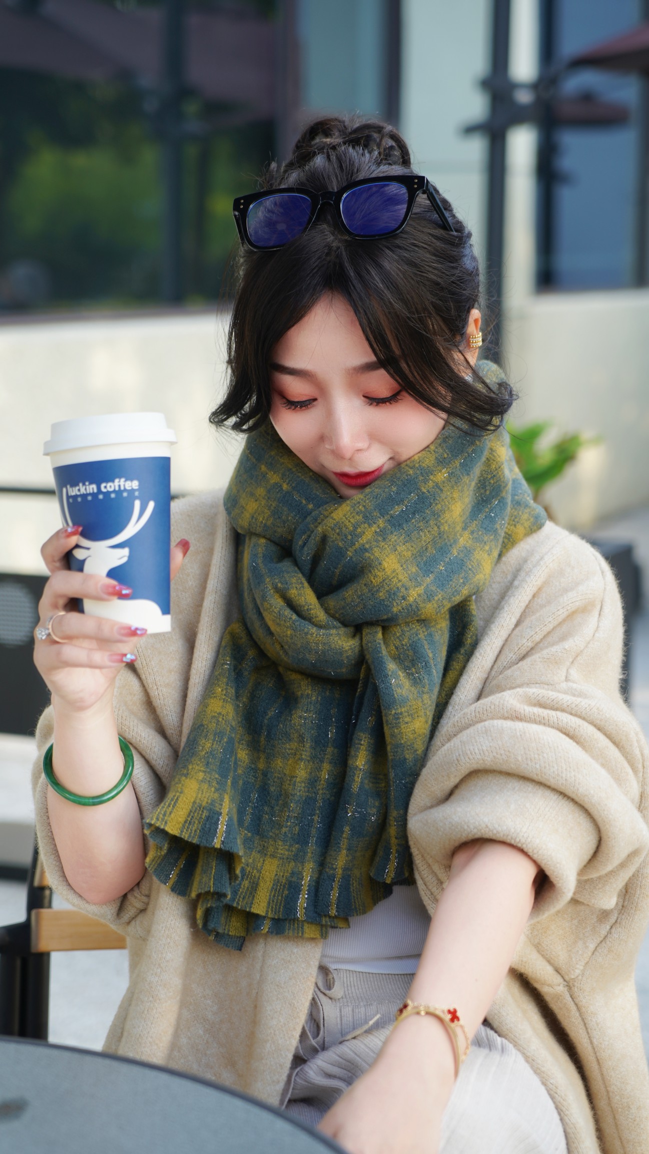 Cross-border scarf wholesale, new 40-loop yarn series, dreamy country style, e-commerce live streaming supply chain pic 1