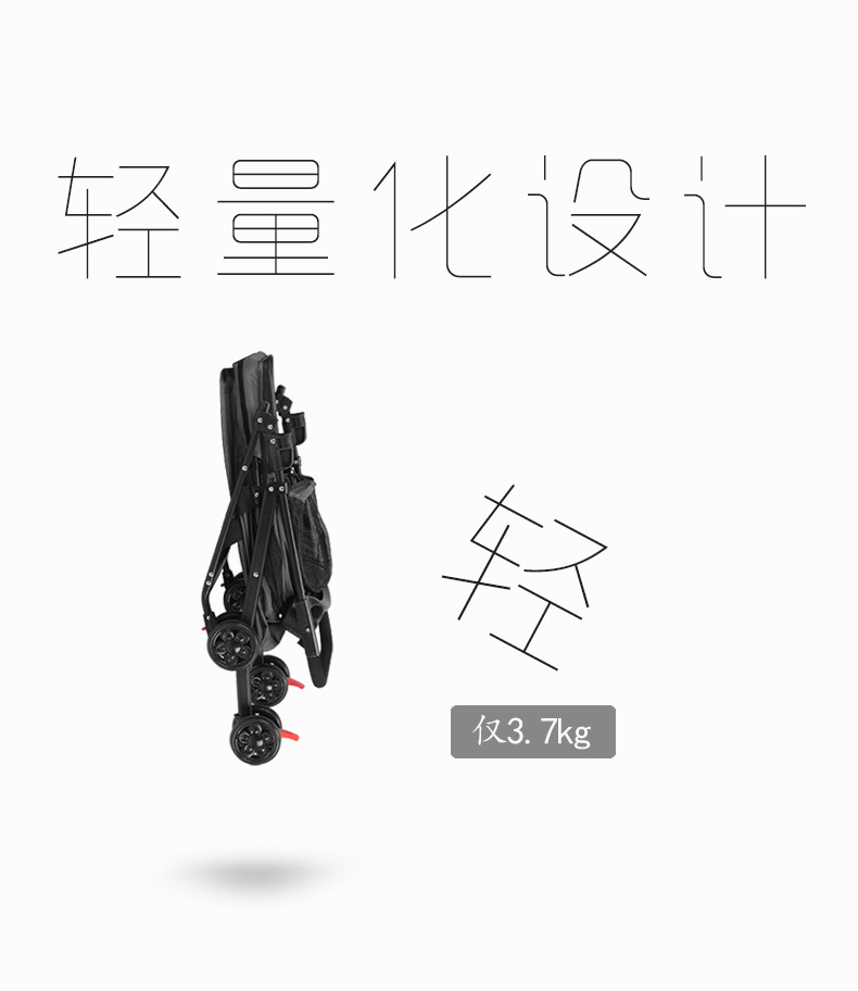 跨境热卖宠物车推车猫狗小型犬狗狗猫咪泰迪手推车外出轻便折叠详情7