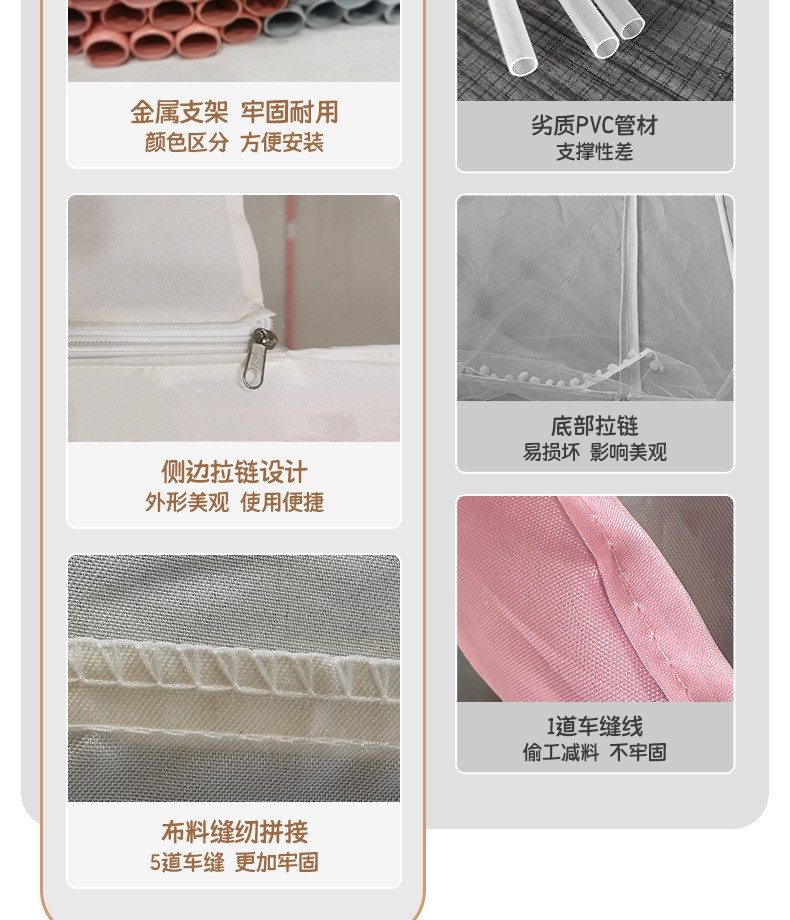 儿童帐篷室内女孩男孩城堡小房子玩具屋公主梦幻床上游戏秘密基地详情5