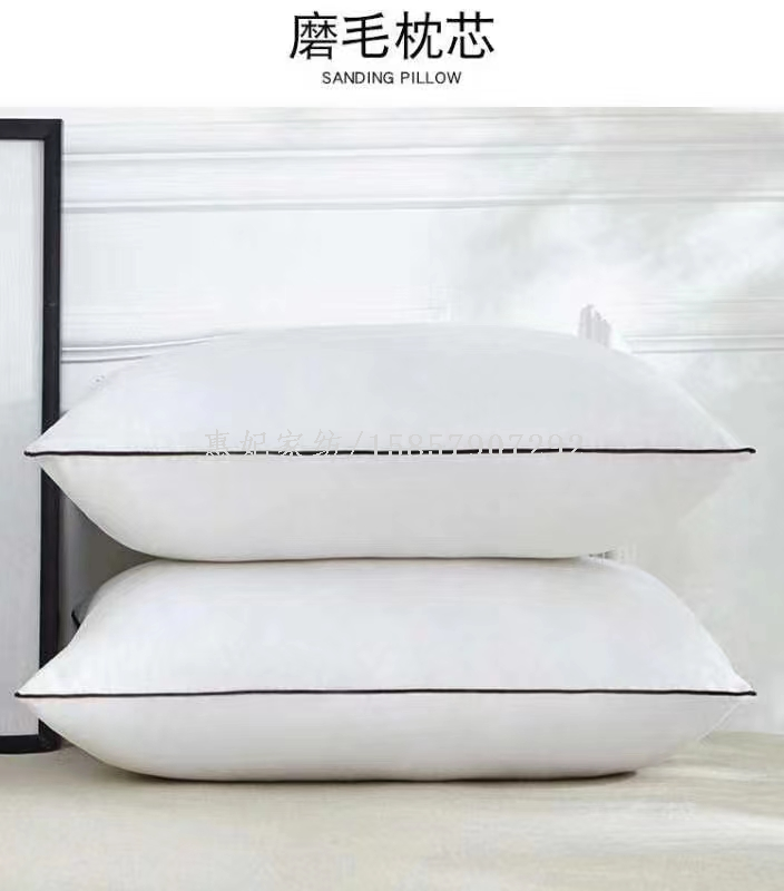 Dupont fleece cotton five-star hotel cervical vertebrae home single person comfortable soft pillow core pic 5