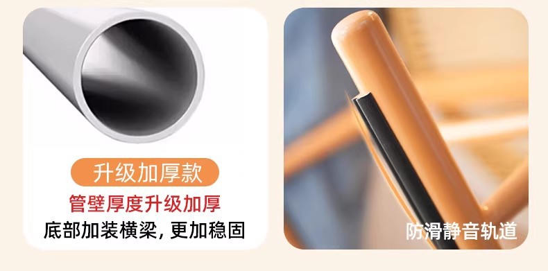 跨境专供揽月摇椅躺椅大人花园阳台家用休闲椅藤椅户外庭院椅藤编详情16