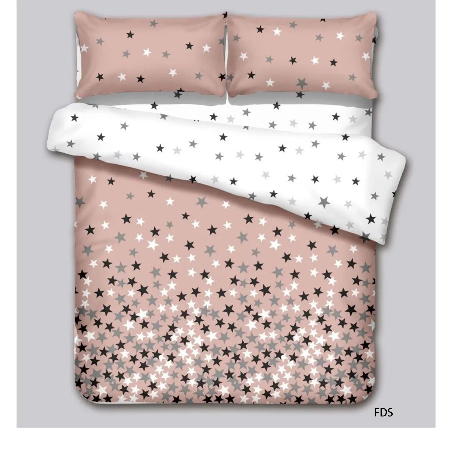 Direct sales from the manufacturer of home textile four-piece sets: Luminous four-piece sets, wholesale of home textile solid-color polka dot four-piece sets pic 6