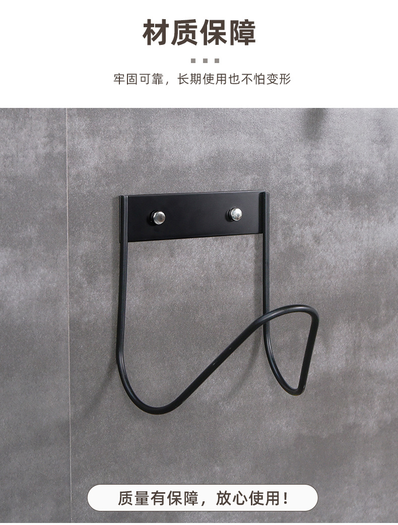 跨境不锈钢水管收纳架 花园壁挂软管收纳架 家用洗车管水龙头挂钩园艺花园工具详情8