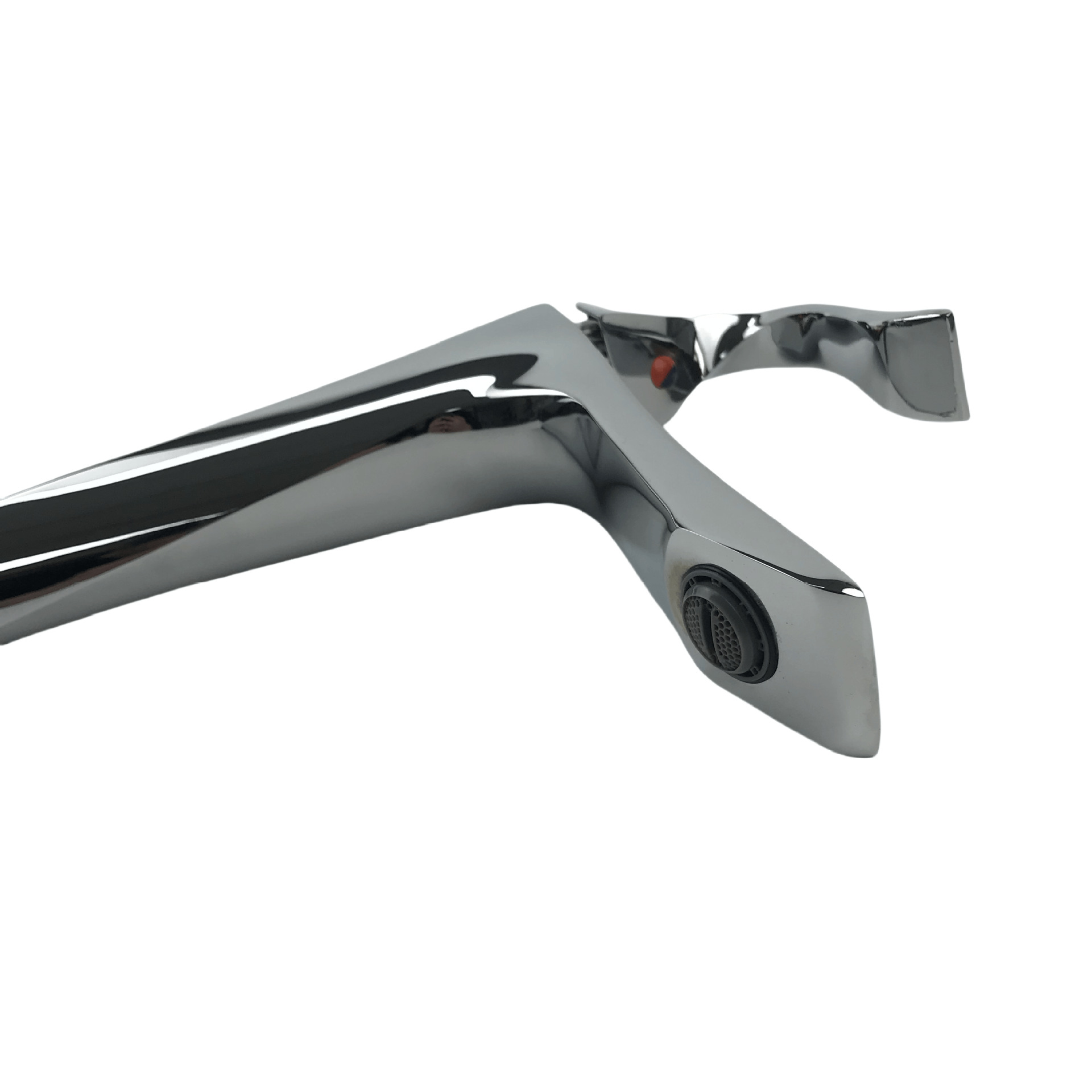 锌合金加高混水台下洗脸盆水龙头电镀麻花高款单孔冷热面盆水龙头详情6