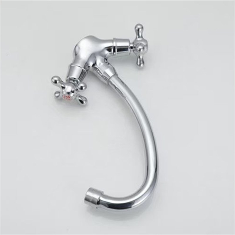 中东俄罗斯锌合金龙头厨房冷热菜盆龙头混水龙头外贸工厂详情13