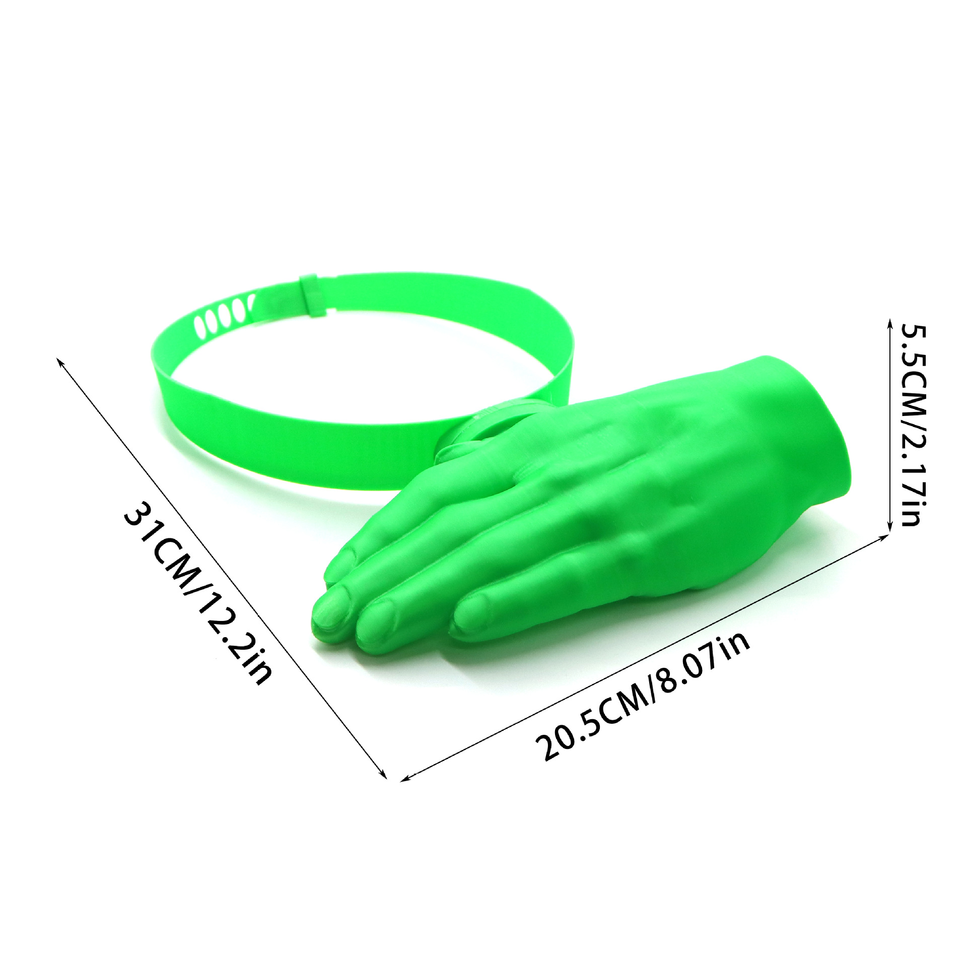 巴掌遮阳帽palm-sized sun hat搞怪巴掌帽帽派对道具搞笑装饰用品趣味详情1