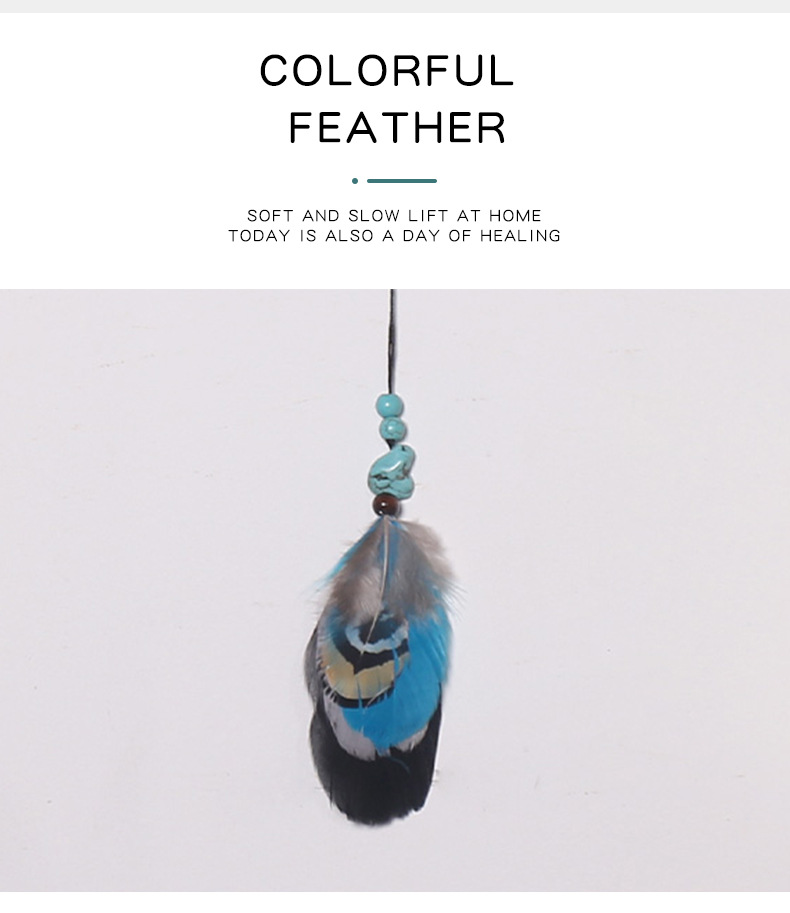 Retro creative dreamcatcher car pendant, wind chime dreamcatcher home decoration pendant, dreamcatcher pendant pic 4