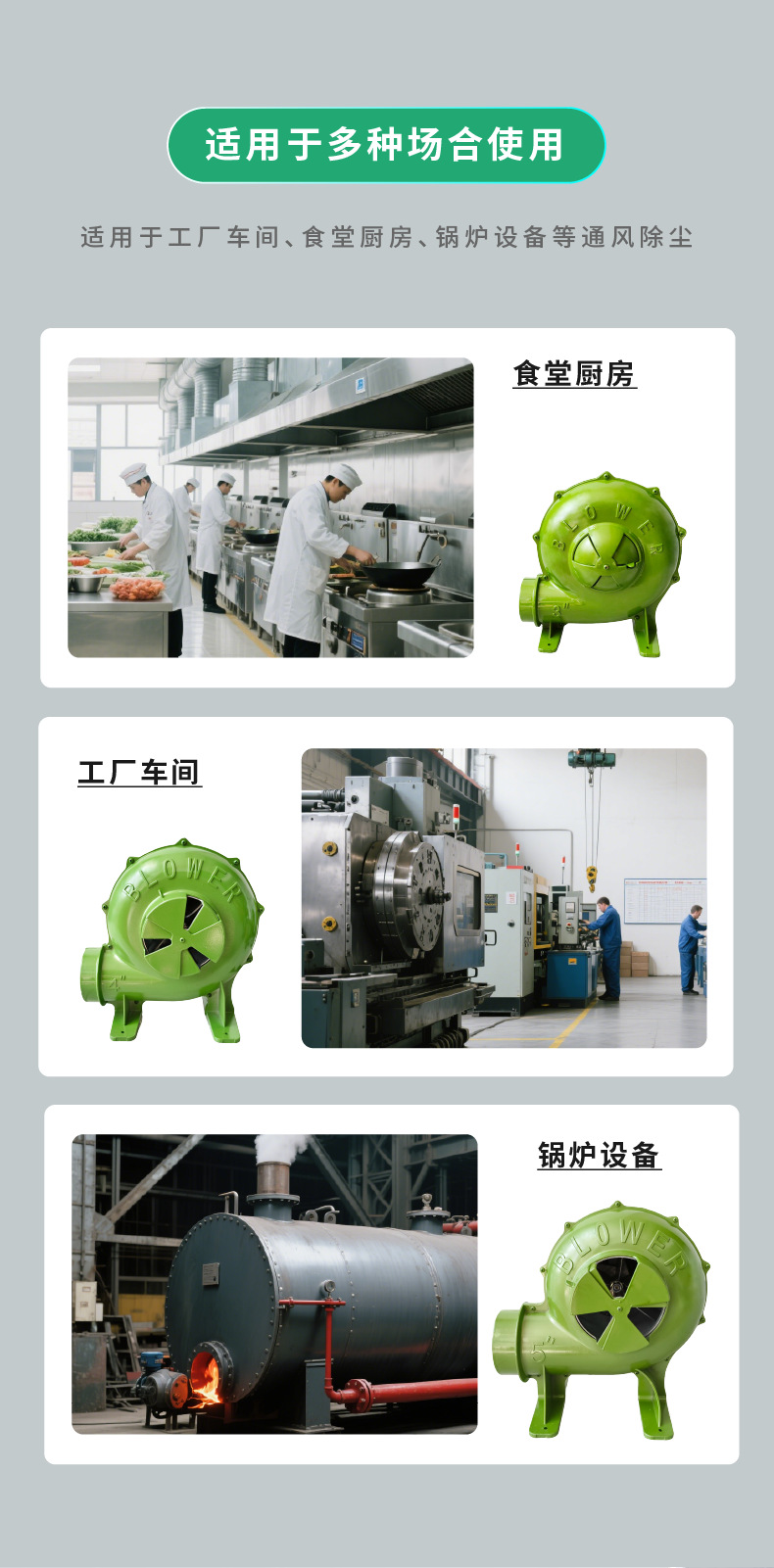 Taiwanese-style blower CZR blower, centrifugal blower, hair dryer pic 3