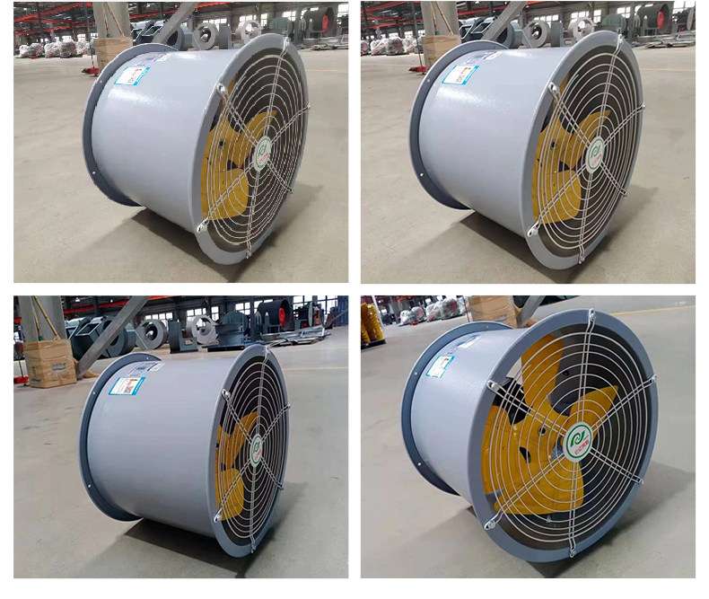Industrial fan, low-noise axial flow ventilator, Model 2026 pic 9