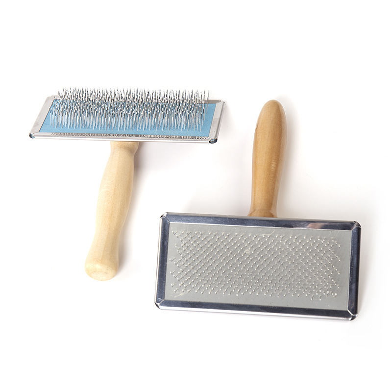 The manufacturer is selling popular pet hair-opening combs, knot-opening and de-floating hair removal combs for cats and dogs, and stainless steel needle combs. Wholesale is available pic 3