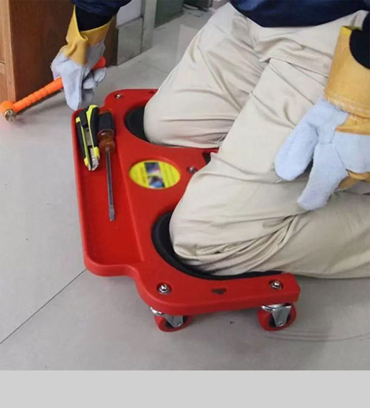 Wholesale of foreign trade, auto repair, knee pads with wheels, foot pedals, universal mobile kneeling wheels, kneeling pads, laying floor tiles, and tiling pic 3