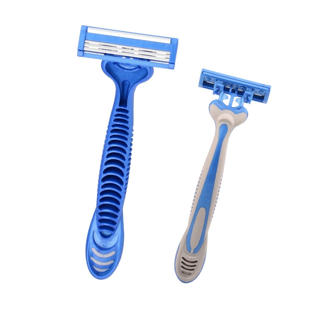 Disposable razors, portable travel razors, hotel cleaning supplies, multi-blade razors pic 4