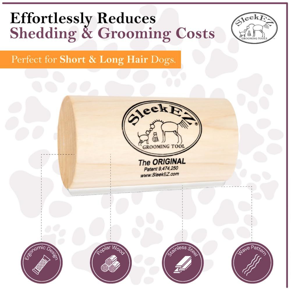 SleekEZ silicone pet hair removal comb, hand sanitizer cover, pet comb, pet brush, pet supplies pic 8