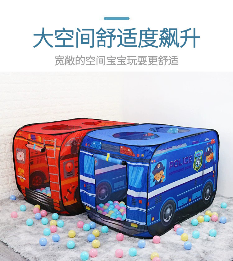 Трансграничная amazon heat продает детские палатки внутри и снаружи дома для игр, которые легко складываются в игрушки для машин pic 7