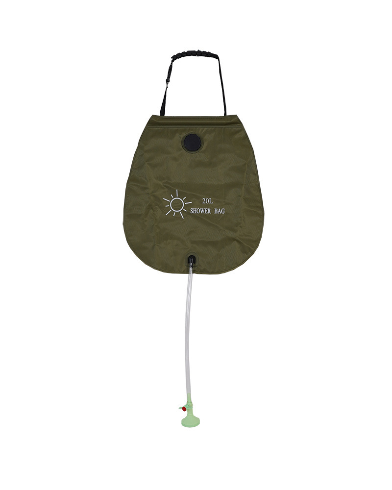 Bolsa de almacenamiento de agua de camping con correa transfronteriza bolsa de agua de ducha al aire libre bolsa de agua plegable de camping bolsa de baño bolsa de agua suave portátil pic 10