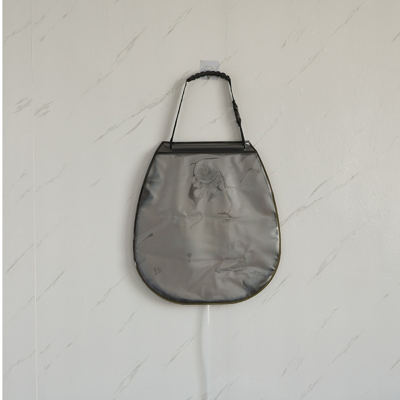 Bolsa de almacenamiento de agua de camping con correa transfronteriza bolsa de agua de ducha al aire libre bolsa de agua plegable de camping bolsa de baño bolsa de agua suave portátil pic 3