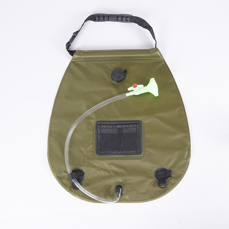 Bolsa de almacenamiento de agua de camping con correa transfronteriza bolsa de agua de ducha al aire libre bolsa de agua plegable de camping bolsa de baño bolsa de agua suave portátil pic 1