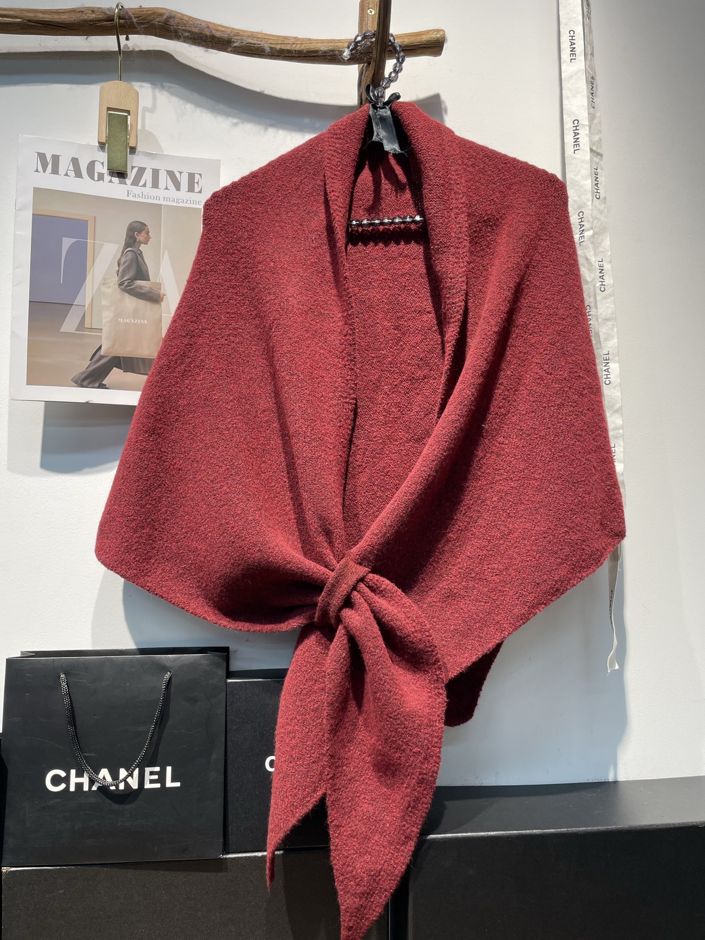 Wholesale of new cross-border export ready-made scarves in plain triangular shawls through e-commerce live streaming supply chain pic 9