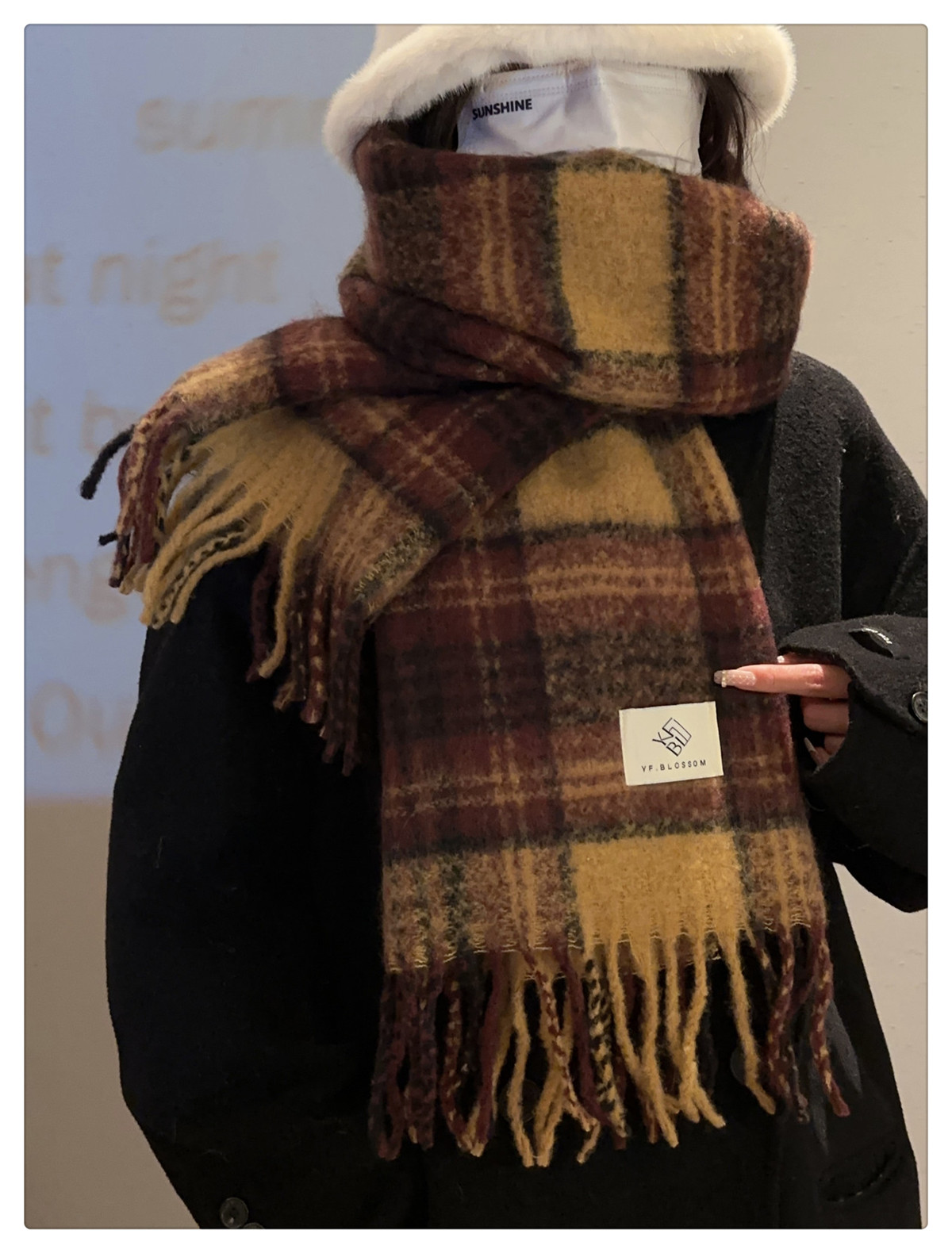 New in-stock cross-border scarves wholesale, e-commerce live streaming supply chain, British Merag pic 4