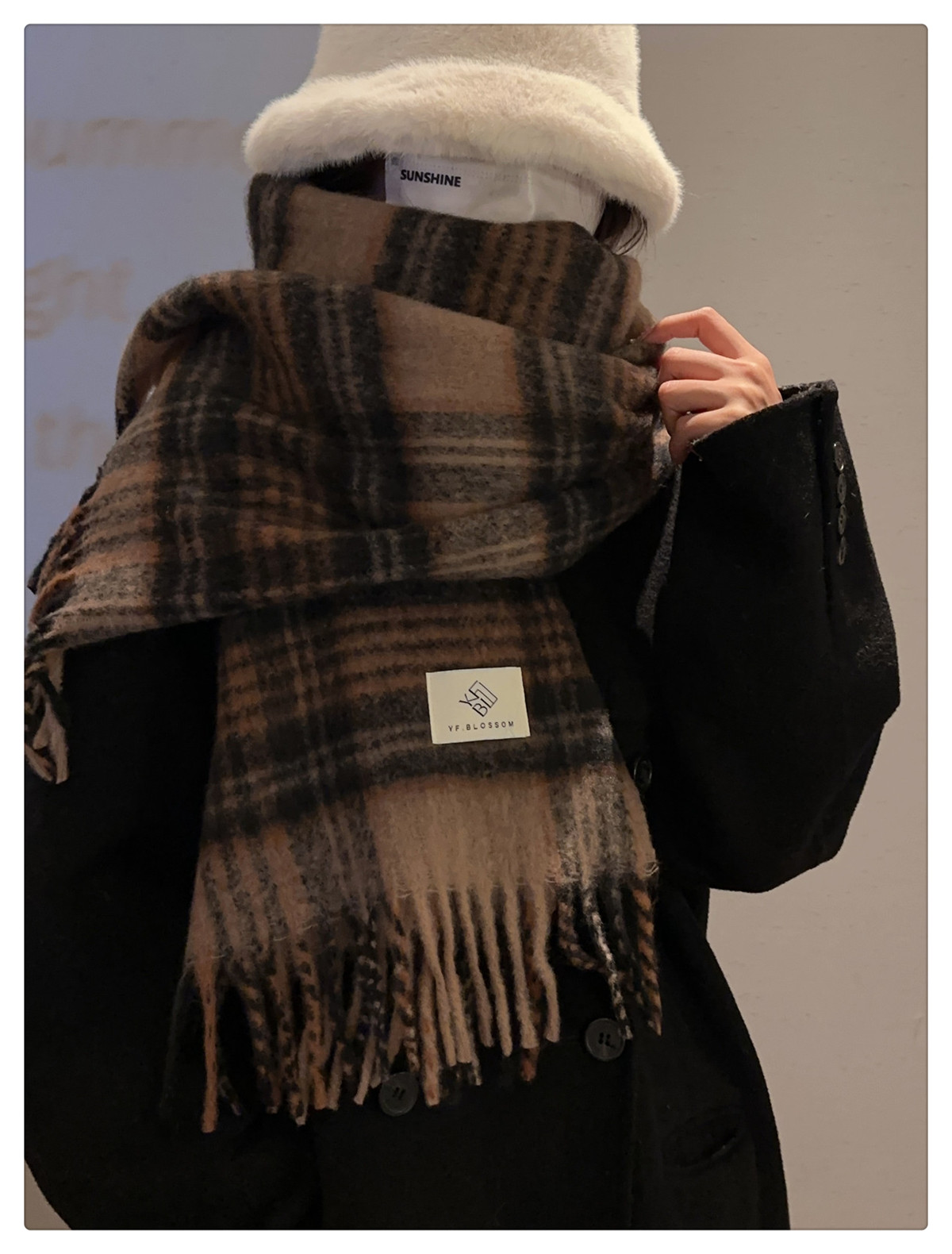 New in-stock cross-border scarves wholesale, e-commerce live streaming supply chain, British Merag pic 9