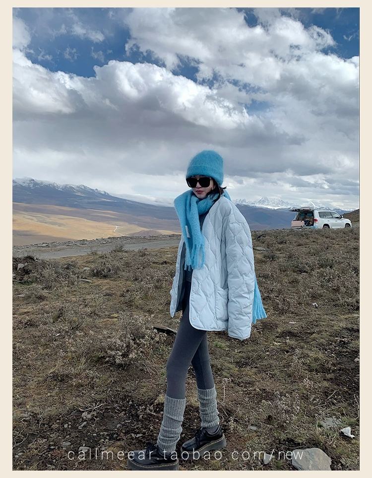 Cross-border scarf wholesale e-commerce live streaming supply chain, wool cos wool in single color pic 3