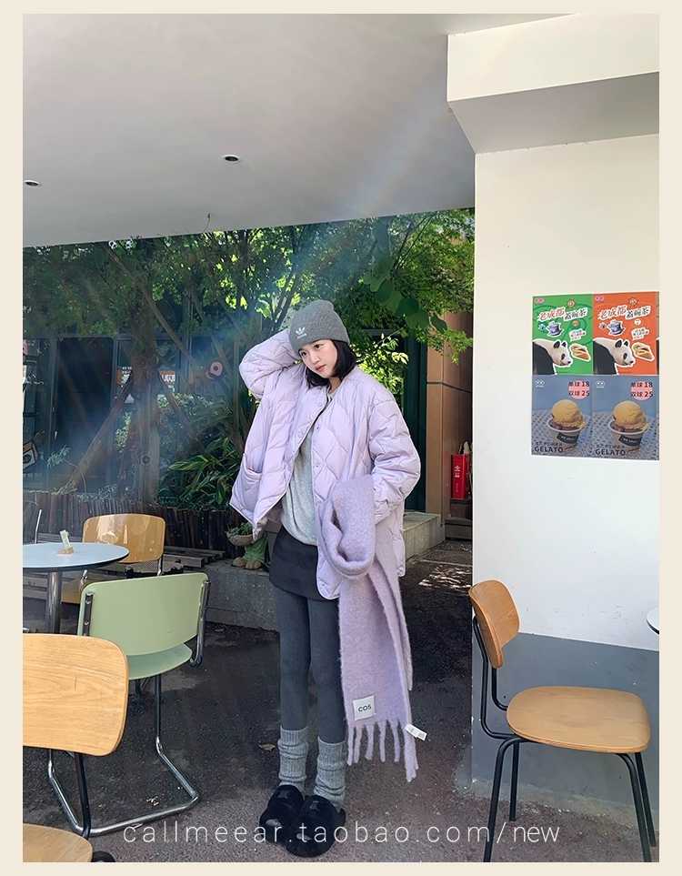 Cross-border scarf wholesale e-commerce live streaming supply chain, wool cos wool in single color pic 4