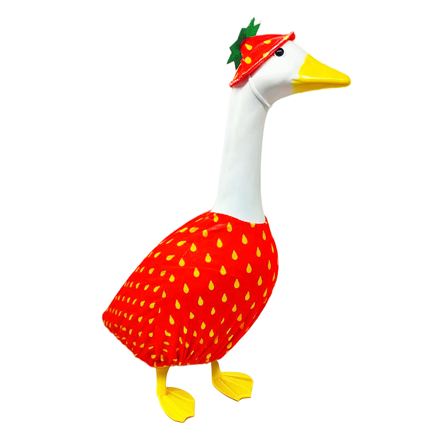 Cross-border porch lawn goose clothing 2026 Big White Goose Fruit Clothing Set pic 8