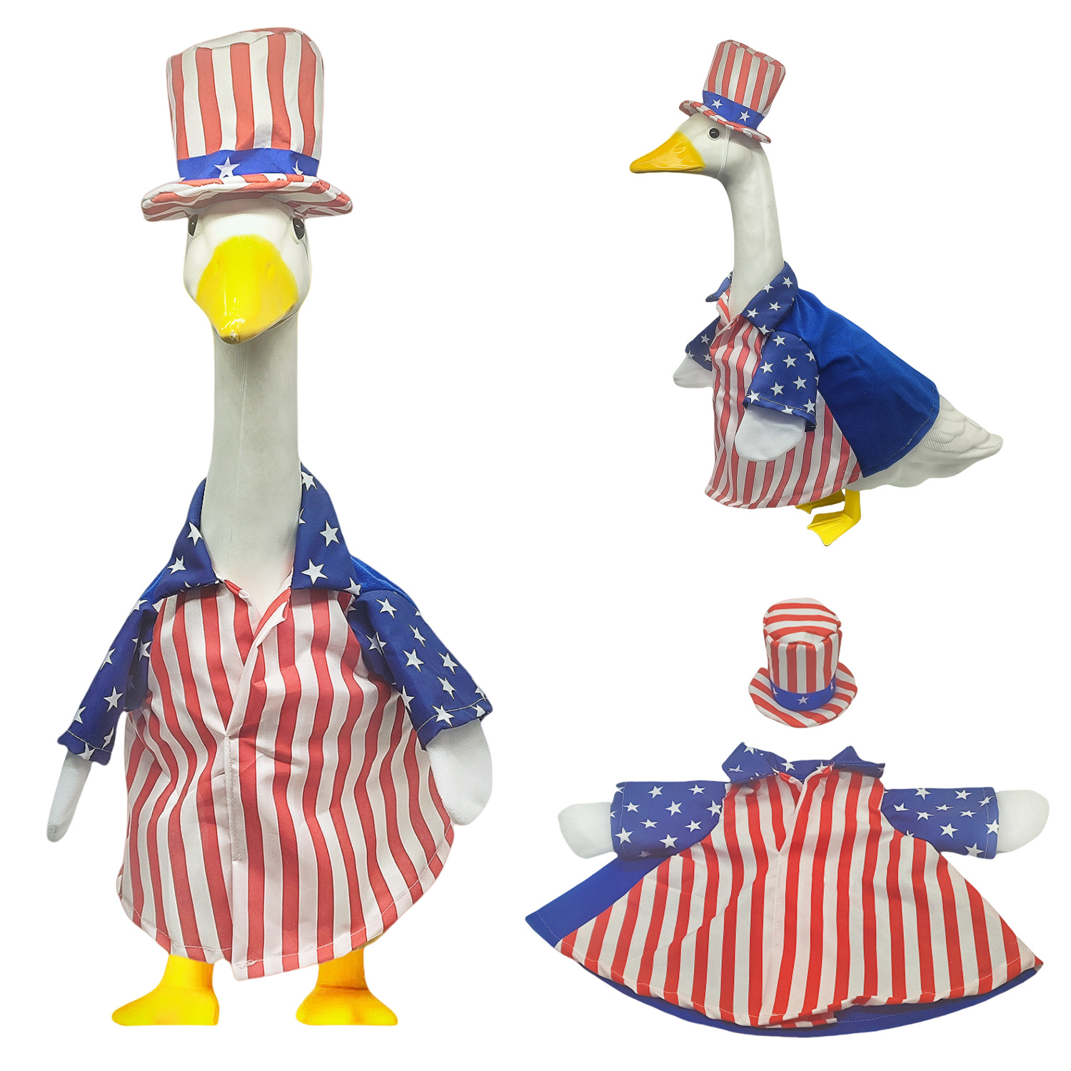 63g Cross-border porch goose American Independent Goose clothing lawn goose clothing 2026 New style pic 1