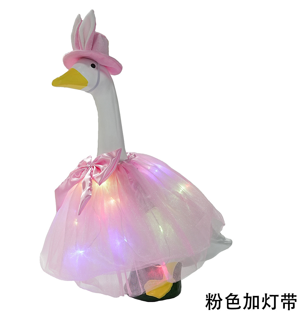 Cross-border new style porch goose clothing, 23-inch goose, Easter and Halloween goose party clothing manufacturer wholesale stock pic 20