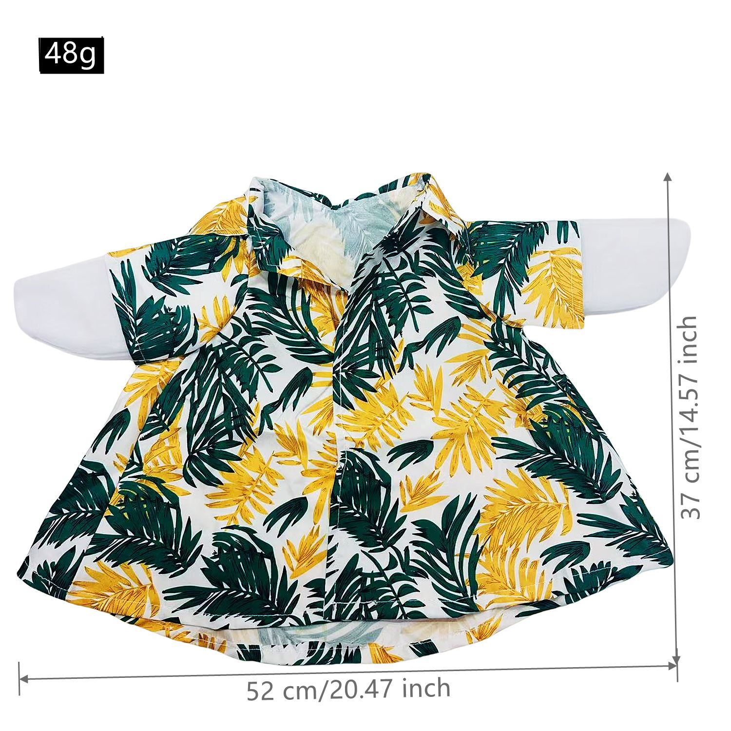 Cross-border Porch Goose 2026 New Style Hawaiian Bikini Set 48g shirt 28g bikini pic 4