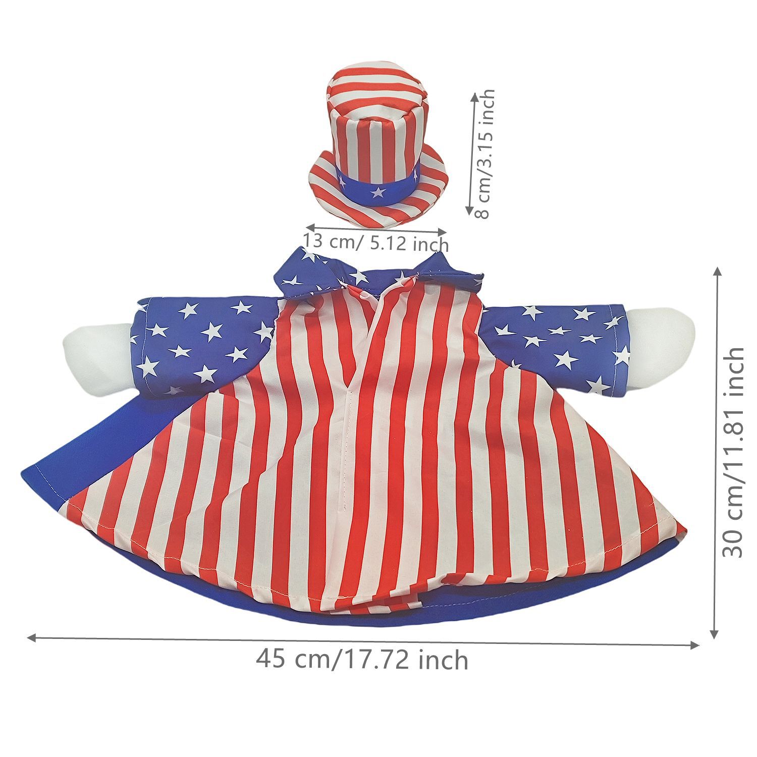 63g Cross-border porch goose American Independent Goose clothing lawn goose clothing 2026 New style pic 2