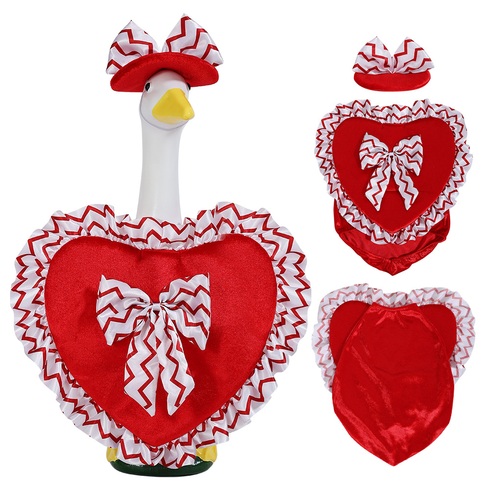 Red heart-shaped wedding throw pillow, goose down filled sofa towel, sofa cushion, home wear matching pic 3