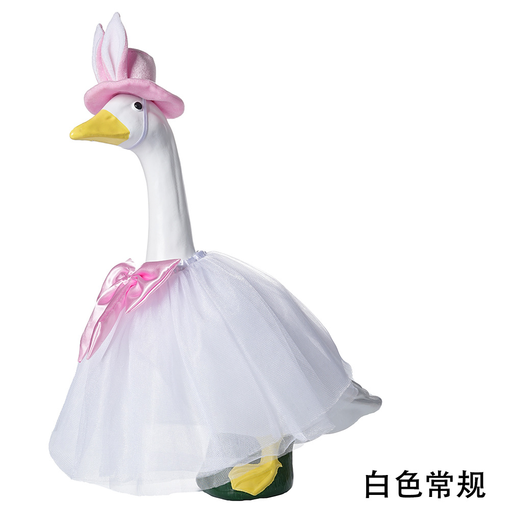 Cross-border new style porch goose clothing, 23-inch goose, Easter and Halloween goose party clothing manufacturer wholesale stock pic 17