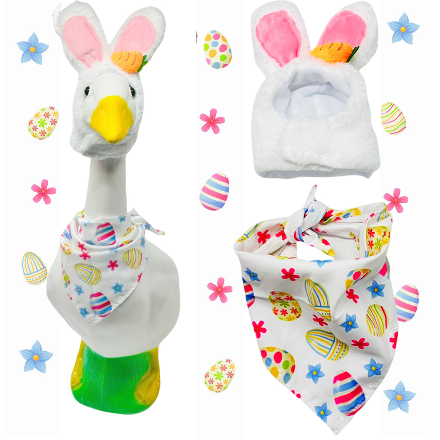 Cross-border 2026 New 35g Easter Porch Goose Dress Set 43g Graduation Season Set 23 inches pic 2