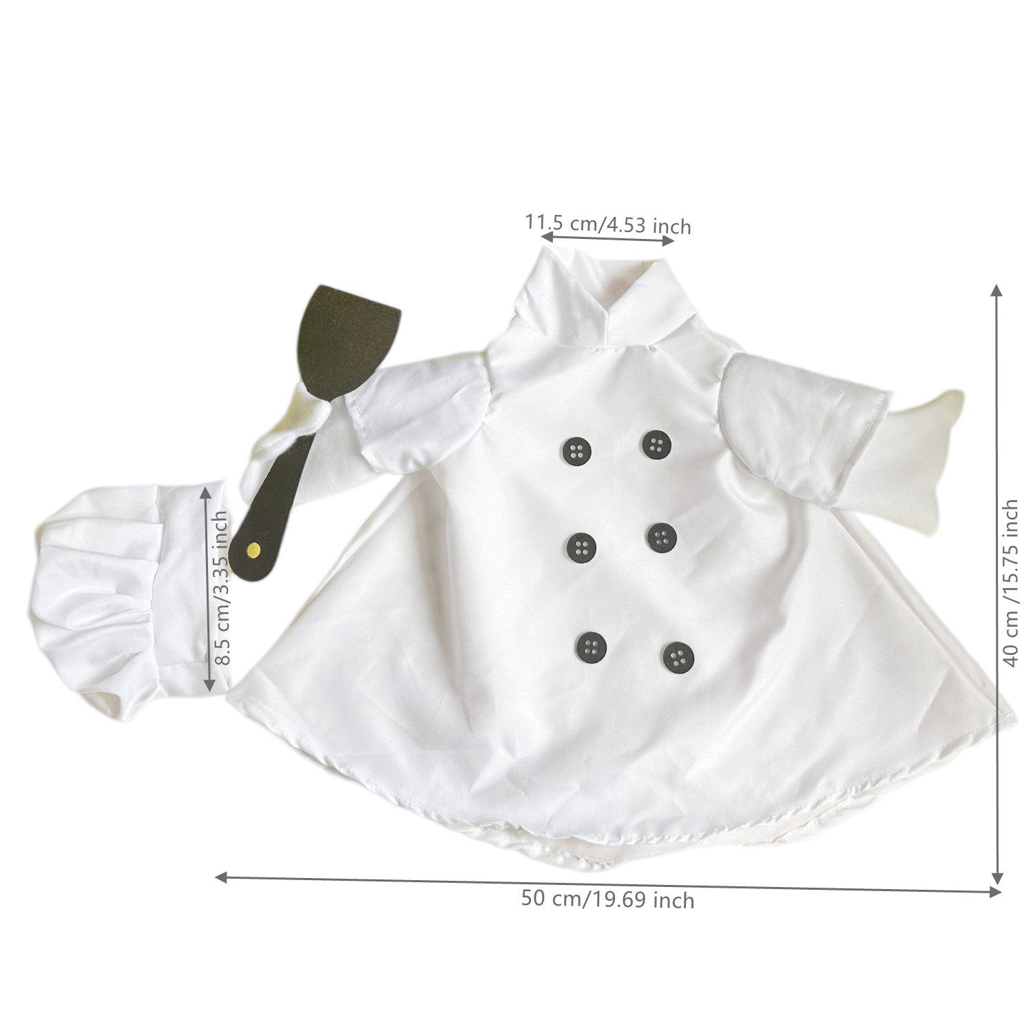 2026 New American porch Goose Dress Set, Big White goose Chef hat, Independence Day holiday decoration, Amazon pic 5