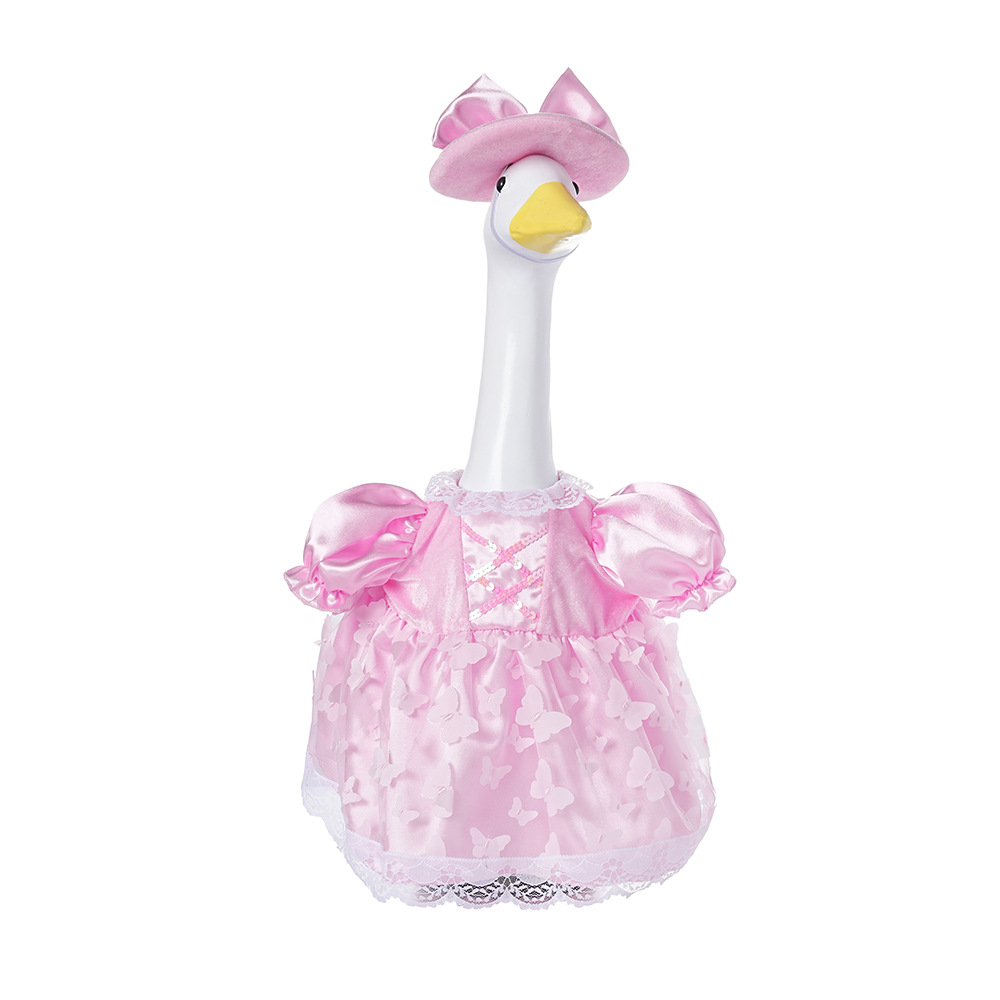 New 23-inch sunflower porch goose dress Princess chiffon dress suit outdoor garden statue goose dress wholesale pic 39
