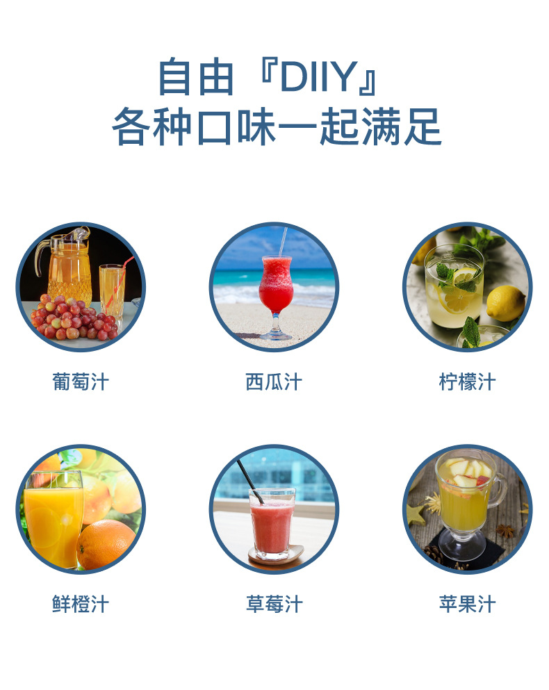 气泡水机苏打水机碳酸饮料打气可乐家用便携式汽泡机器旅行气泡机详情2