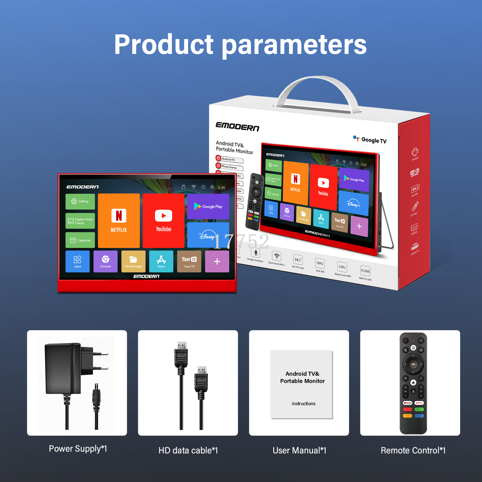 Direct sales of Android system Smart TV for foreign trade, set-top box TV all-in-one machine SMART TV from the manufacturer pic 5