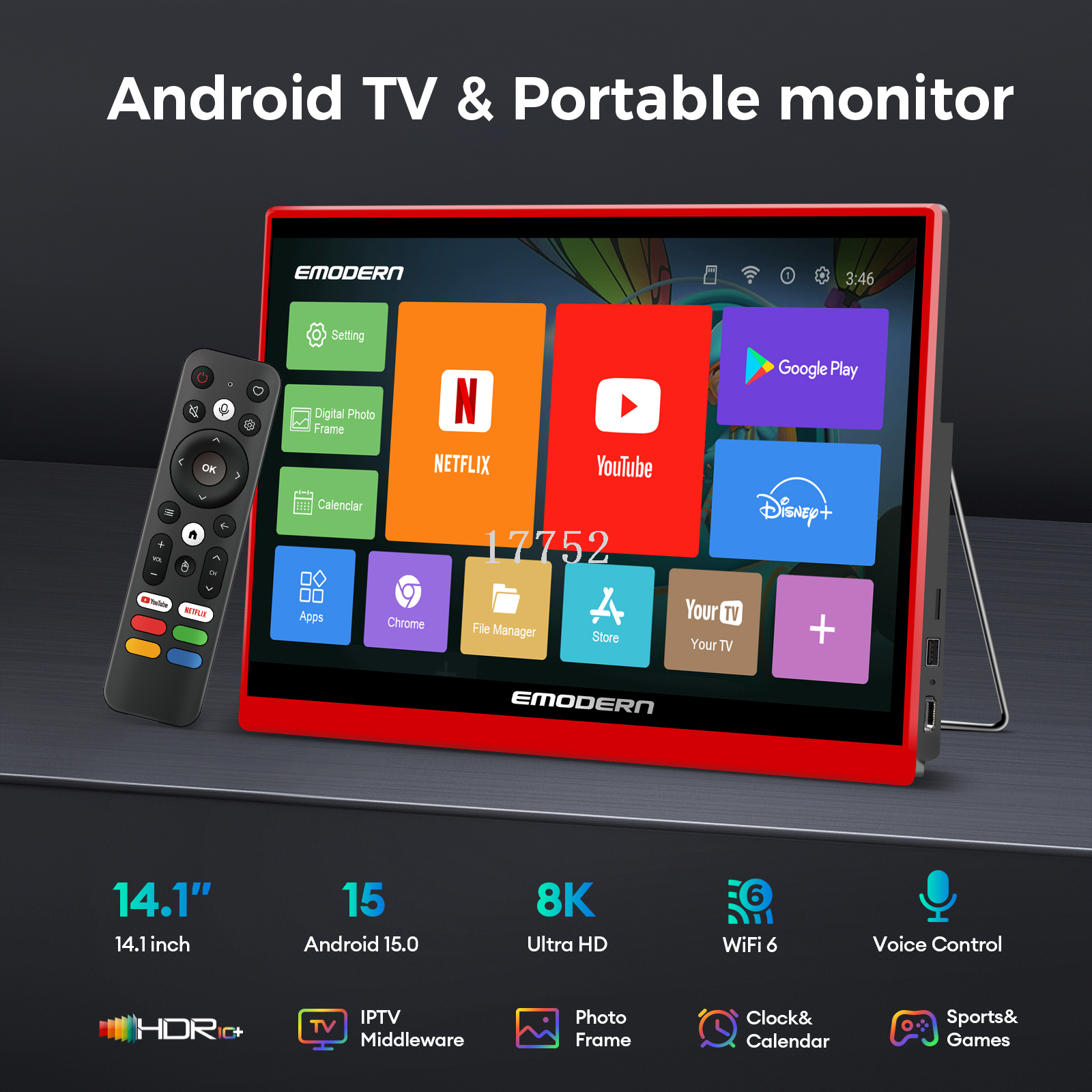 Direct sales of Android system Smart TV for foreign trade, set-top box TV all-in-one machine SMART TV from the manufacturer pic 1