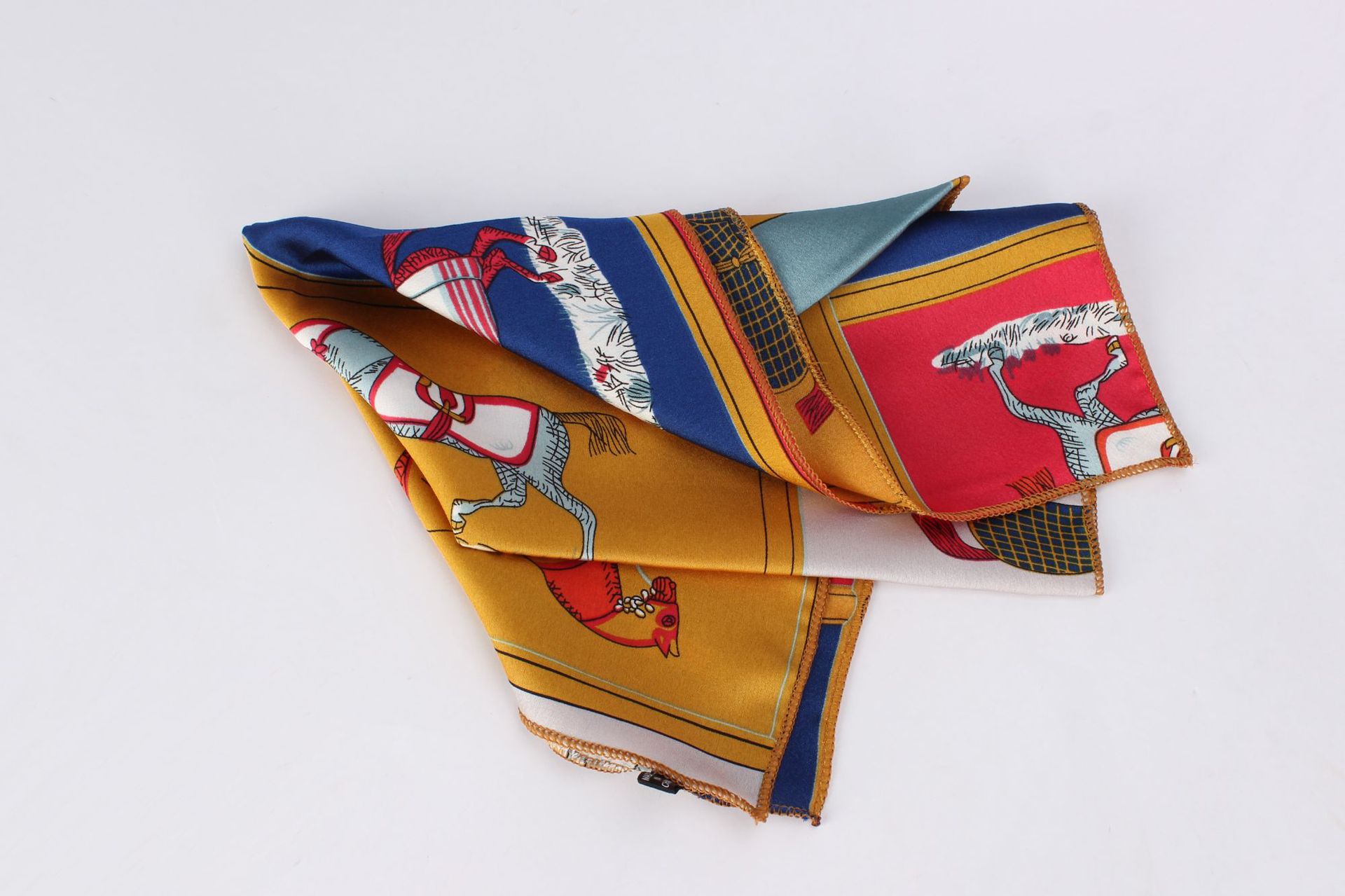 Small square scarf, long silk scarf, bag accessories (sold with bags - not shipped if purchased separately) pic 8