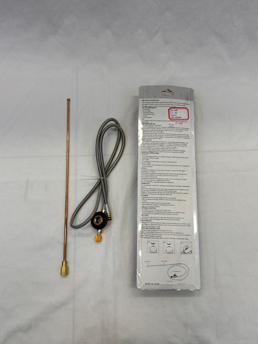 NS-03B（30CM）铜杆喷火延长杆户外喷枪延长气管套装点火杆详情4