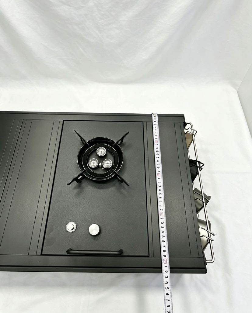 铝合金折叠户外野营桌轻量化便携IGT拓展桌露营野餐桌可升降收纳详情5