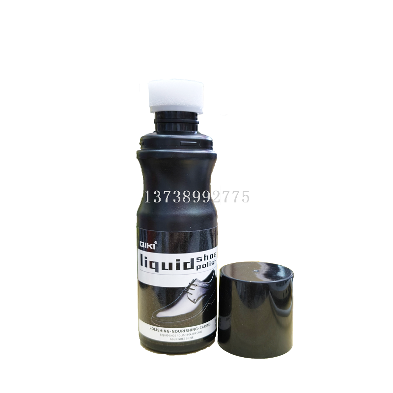 Crema de calzado líquido crema de calzado de cuero brillo de cuero negro marrón incoloro crema de calzado líquido limpiador de zapatos limpiador de esponja pic 6