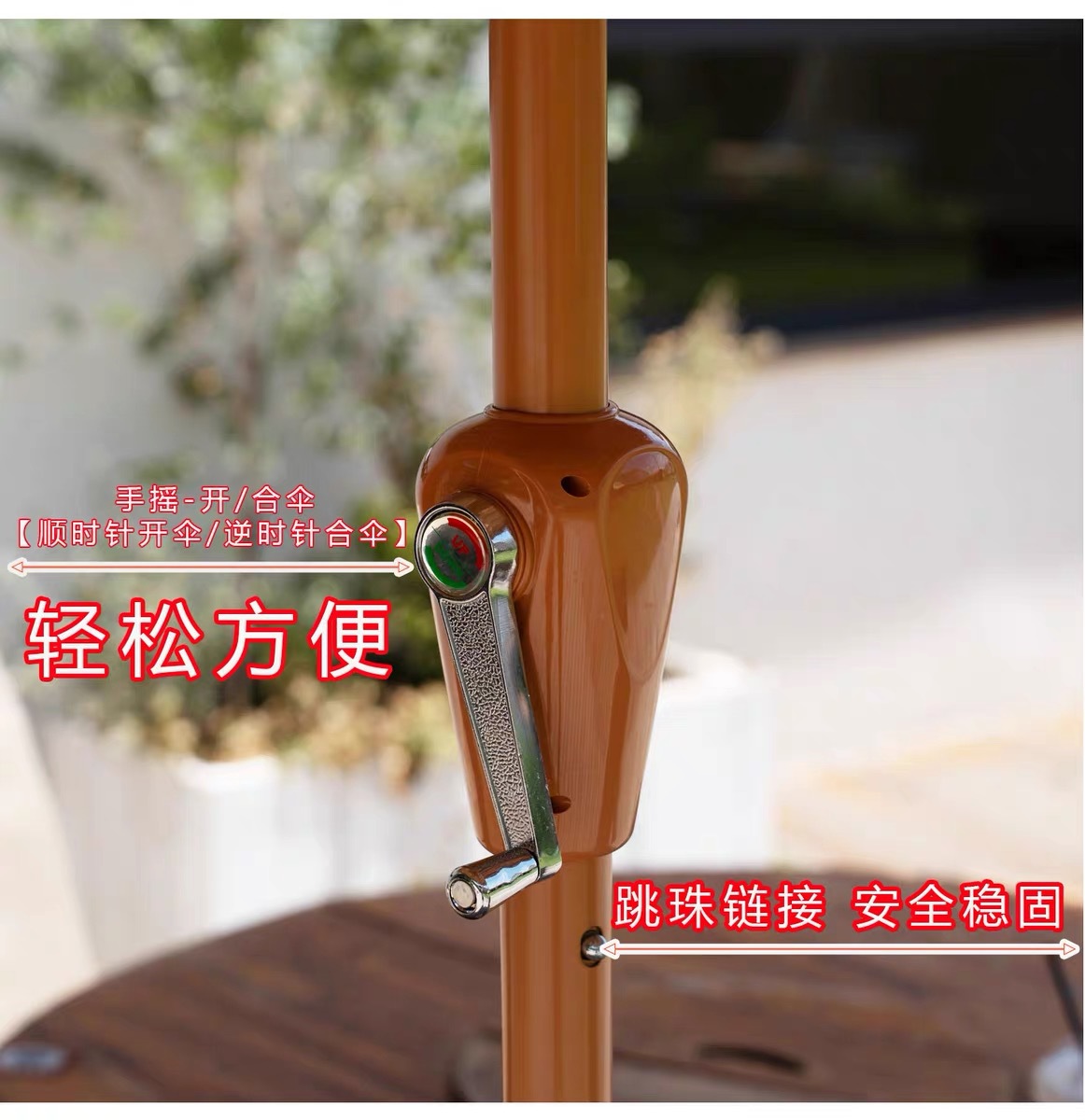 户外仿真稻草伞茅草伞遮阳伞商铺门口太阳伞围炉煮茶户外伞庭院伞详情5