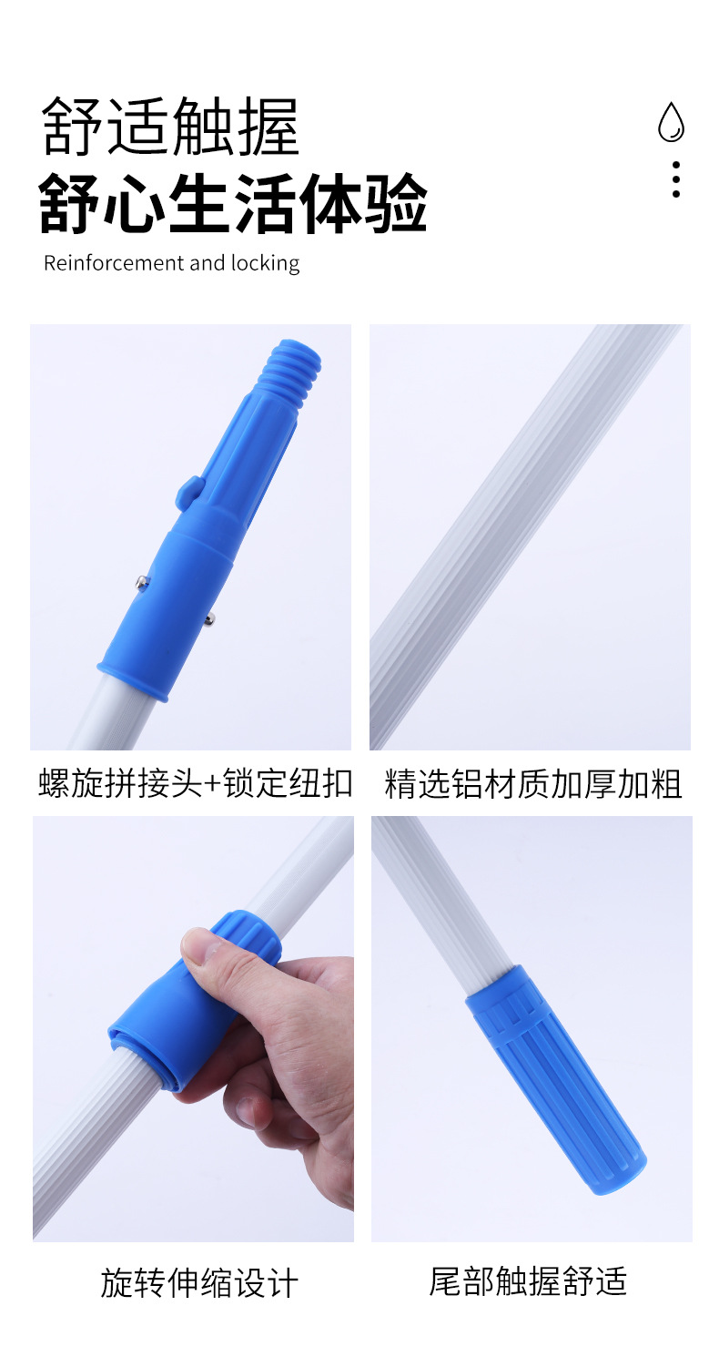 亚马逊铝合金玻璃擦神器酒店保洁擦窗刮刀清洗玻璃刮子玻璃清洁器详情9