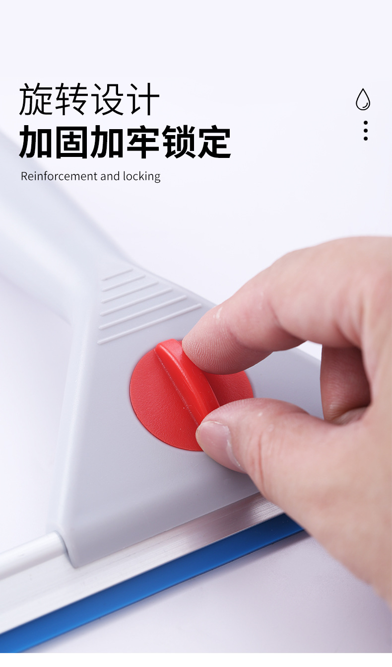 亚马逊铝合金玻璃擦神器酒店保洁擦窗刮刀清洗玻璃刮子玻璃清洁器详情7