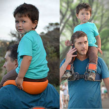 Cross border multi function baby strap Four Seasons respirable estilo simple doble hombro baby strap taburete de cintura de bebé pic 3