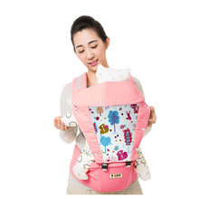Cross border multi function baby strap Four Seasons respirable estilo simple doble hombro baby strap taburete de cintura de bebé pic 8