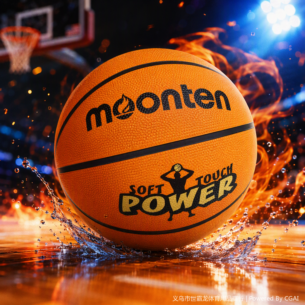 Professional wear-resistant orange No. 7 rubber material specially designed for basketball training and competition pic 3